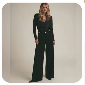 FAVORITE DAUGHTER THE FANCY MISCHA WIDE LEG BLUE ROME WASH 29